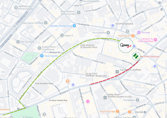 Tenter Street Closed