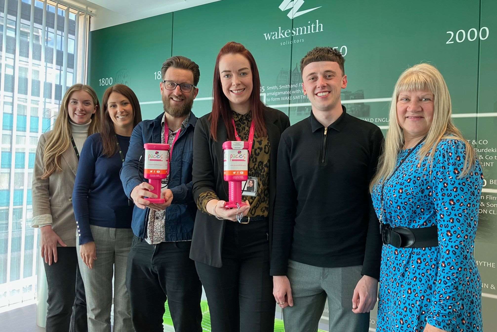 Wake Smith supports Sheffield charity Paces 