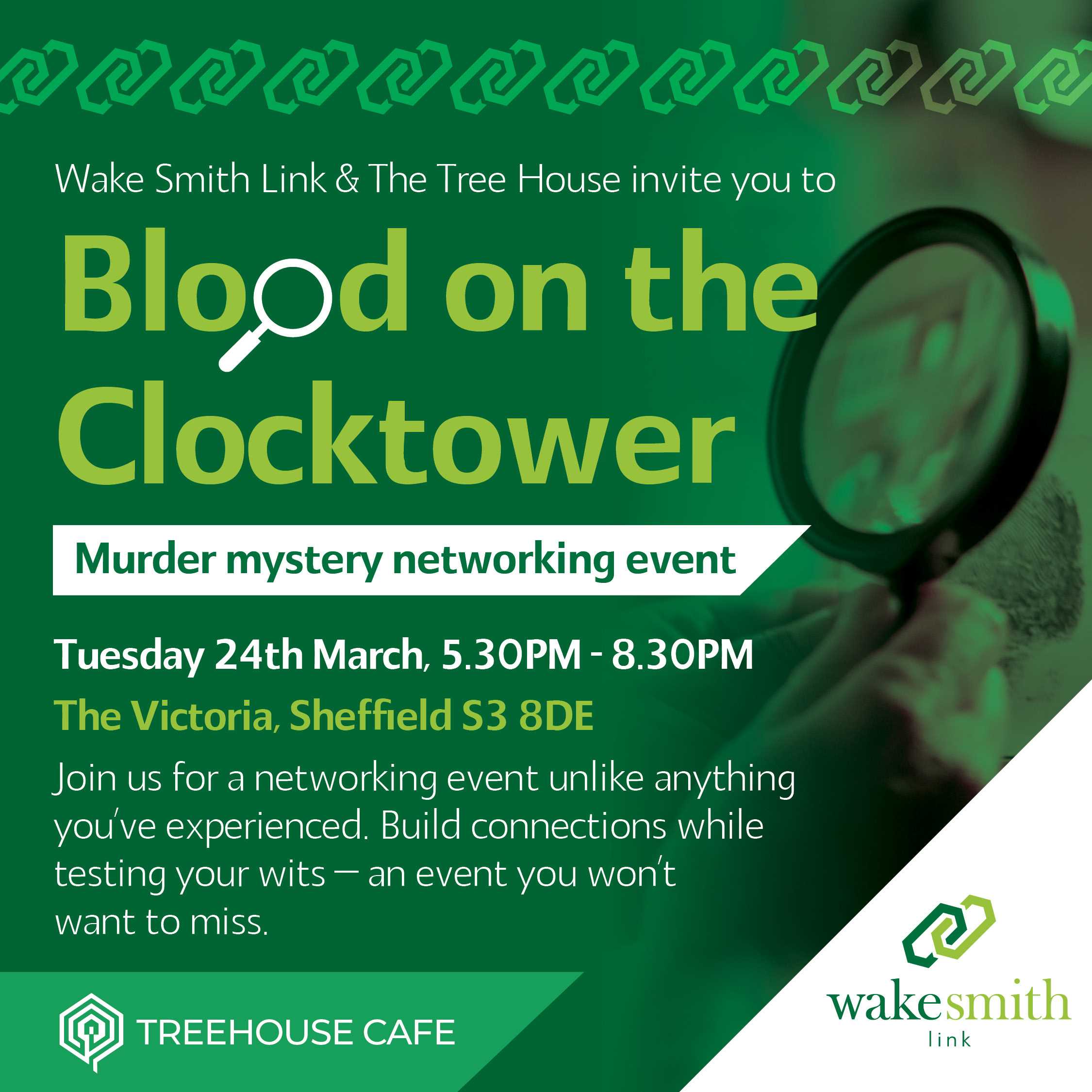 Wake Smith Link Murder Mystery Networking Evening