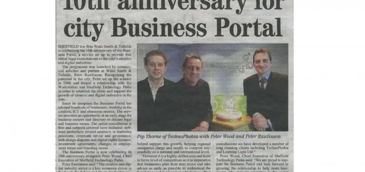 The Business Portal Celebrates Its 10th Anniversary