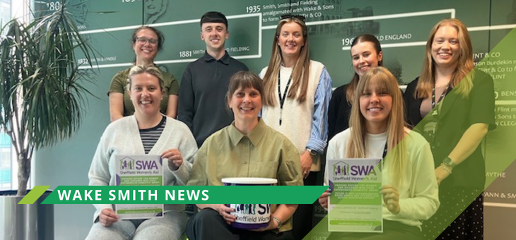 Wake Smith supports domestic abuse charity