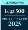 Legal 500 Leading Firm 2025