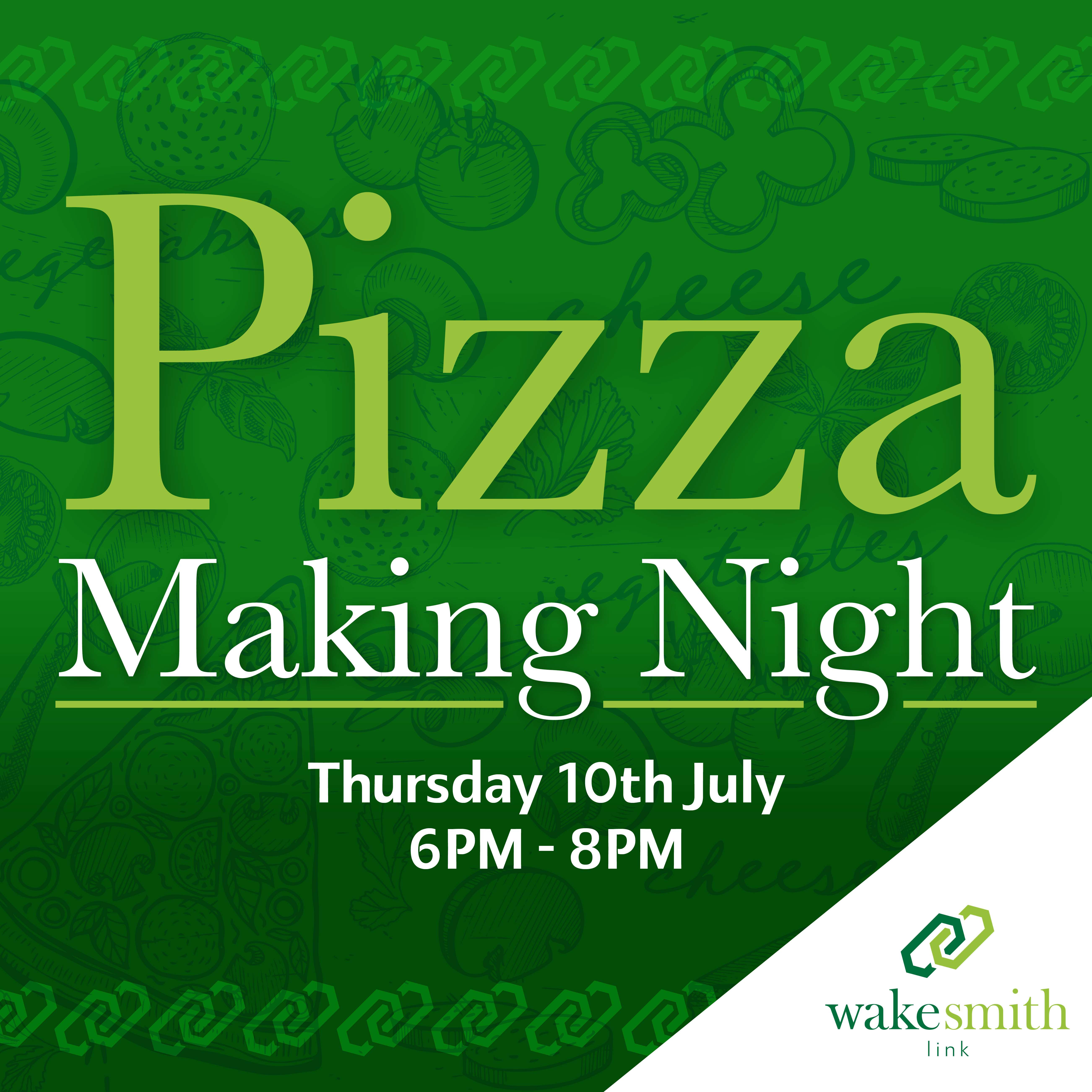 Wake Smith Link Pizza Making Evening